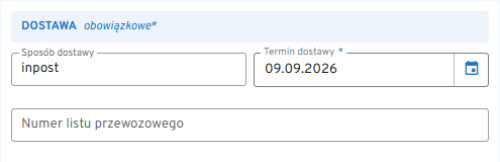 dostawa