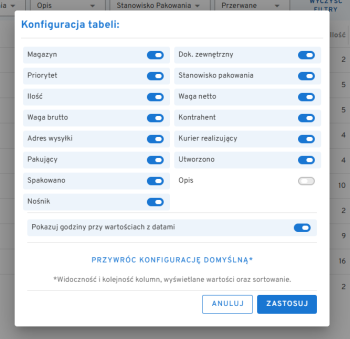 konfigtabeli